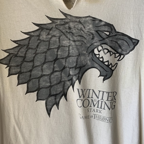 Games of Thrones Cream Short Sleeve T-shirt - Picture 4 of 5